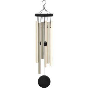 Memorial wind chimes 26 inch bronze outdoor garden patio home decor soothing ton